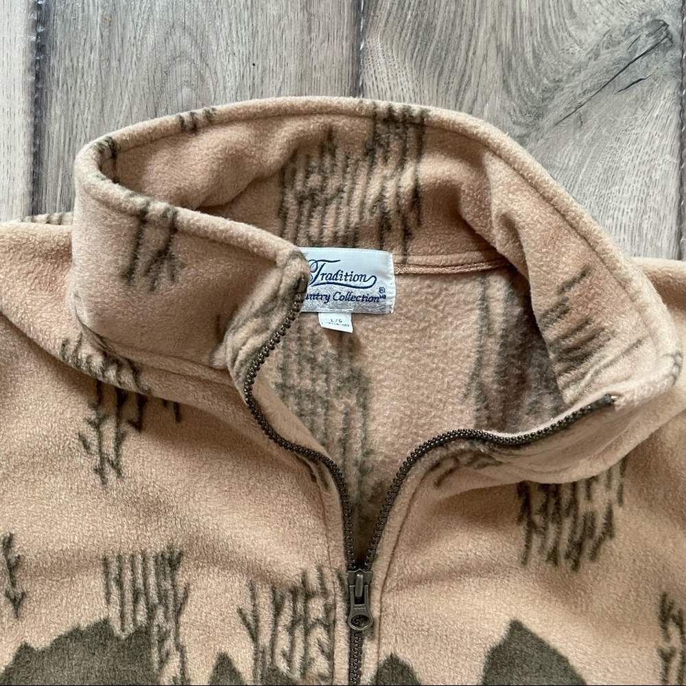 nature fleece sweater - Picture 3 of 3